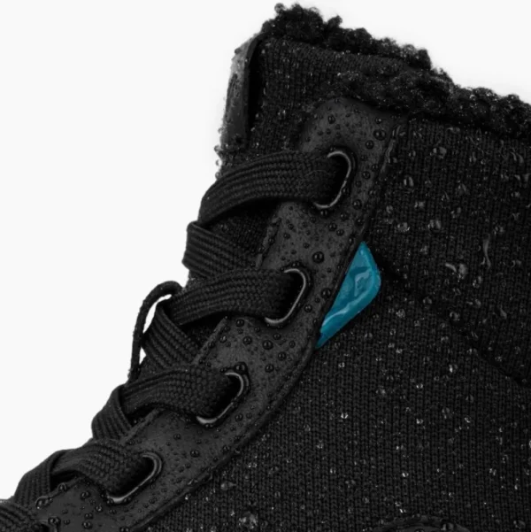 Vessi Rain & Snow^Alta High Top - Asphalt Black