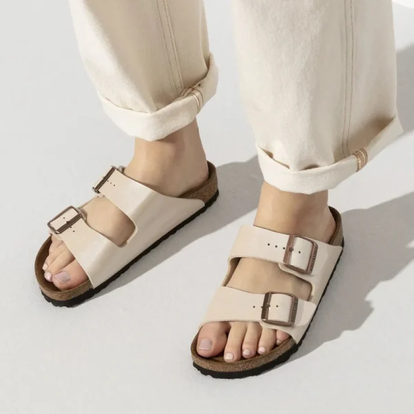 Birkenstock Birkenstock^Arizona - Graceful Pearl White