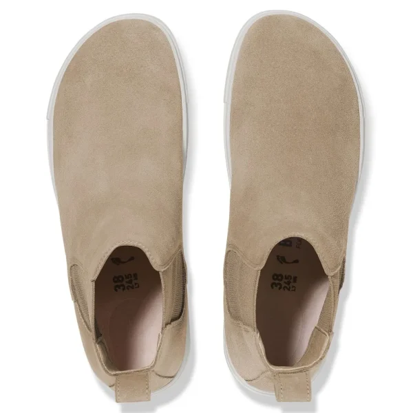 Birkenstock Ankle^Bend Chelsea - Suede Taupe