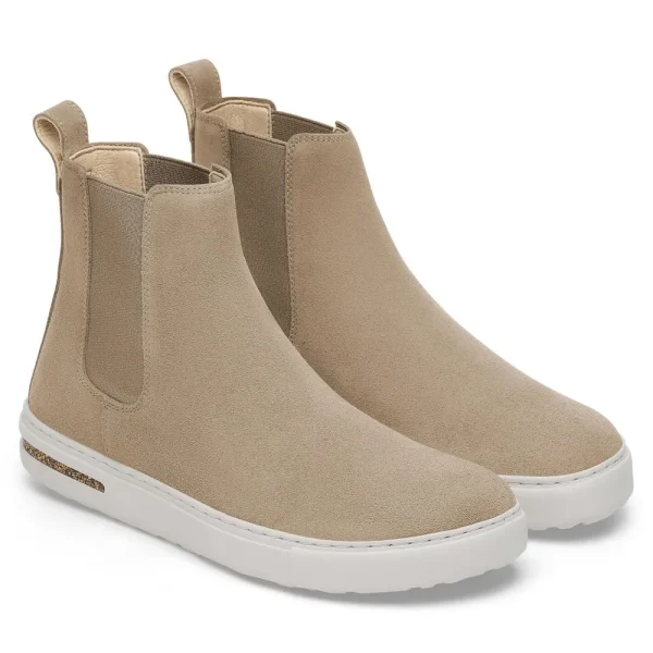 Birkenstock Ankle^Bend Chelsea - Suede Taupe