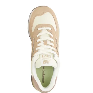 New Balance Sneakers^574 - Bone with White