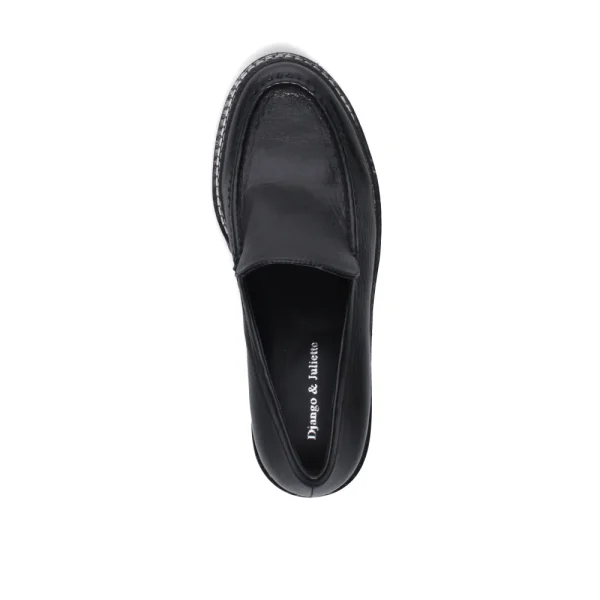 Django & Juliette Dress & Loafers^Bonne - Black