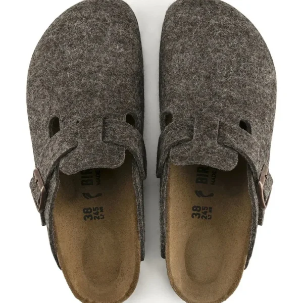 Birkenstock Clogs^Boston Felt - Cacao