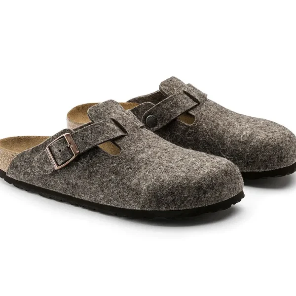 Birkenstock Clogs^Boston Felt - Cacao