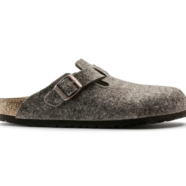 Birkenstock Clogs^Boston Felt - Cacao