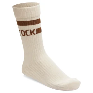 Birkenstock Men's | Women's^Cotton Crew Stripe - Eggshell