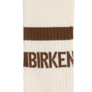 Birkenstock Men's | Women's^Cotton Crew Stripe - Eggshell