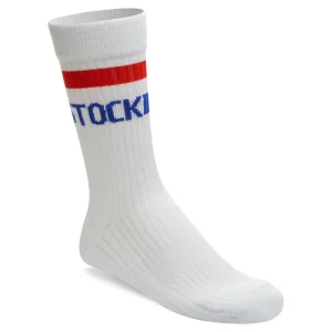 Birkenstock Women's | Men's^Cotton Crew Stripe - White