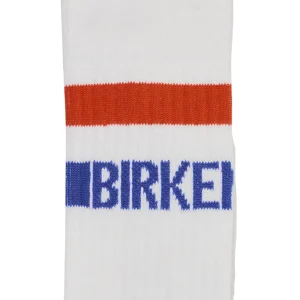 Birkenstock Women's | Men's^Cotton Crew Stripe - White