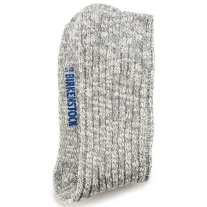 Birkenstock Women's | Men's^Cotton Slub Sock - Gray/White