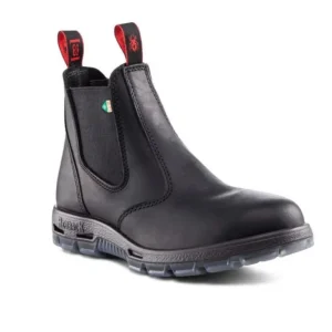 Redback Pull-On^CSA Work Boot: Bobcat - Black