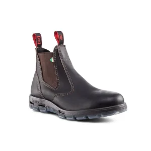 Redback Pull-On^CSA Work Boot: Bobcat - Claret