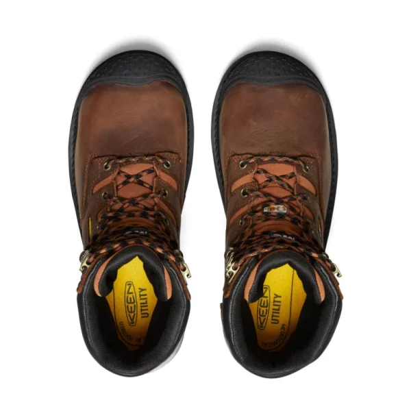 Keen Utility Work^CSA Work Boot: Camden 8" INT. MET