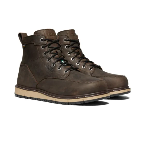 Keen Utility Work^CSA Work Boot: San Jose 6" WP - Cascade Brown