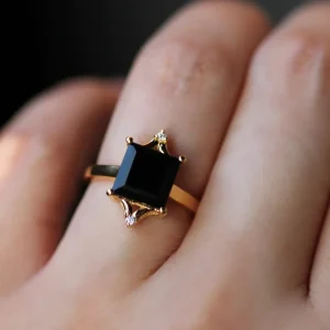 Leah Yard Designs Rings^Diana Ring - Black Onyx