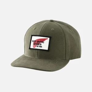 Red Wing Ball Caps^Embroidered Logo Ball Cap - Green
