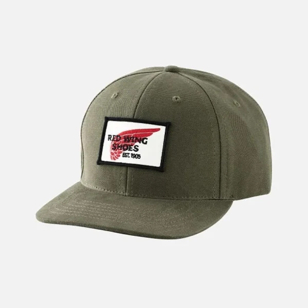 Red Wing Ball Caps^Embroidered Logo Ball Cap - Green