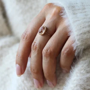 Leah Yard Designs Rings^Evelyn Ring - White Topaz