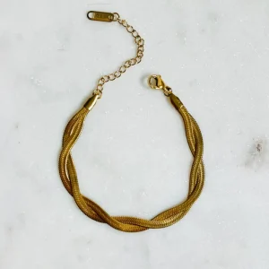 AKA Bracelets^EVERLY Twist Herringbone Bracelet