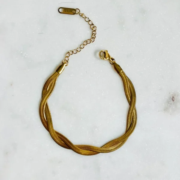 AKA Bracelets^EVERLY Twist Herringbone Bracelet