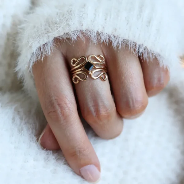 Leah Yard Designs Rings^Filigree Ring - Gold