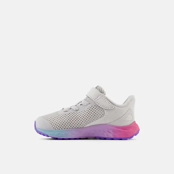 New Balance Athletic^Fresh Foam Arishi v4 Bungee Lace with Top Strap - Grey Matter