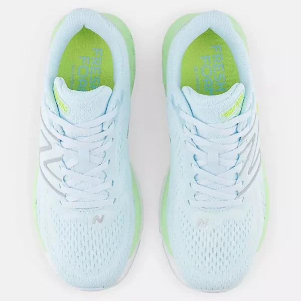 New Balance Athletic & Hiking^Fresh Foam X 880v13 - Blue with Green Aura