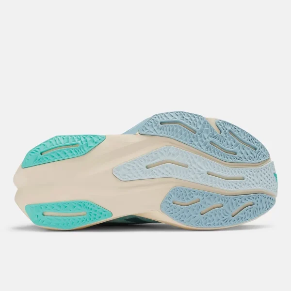 New Balance Athletic & Hiking^FuelCell Rebel v4 - Quarry Blue with Chrome Blue