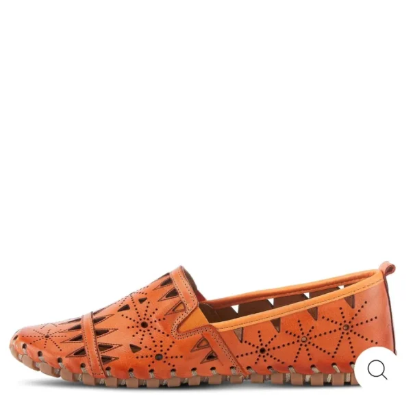 Spring Step Flats | Dress & Loafers^Fusaro - Orange