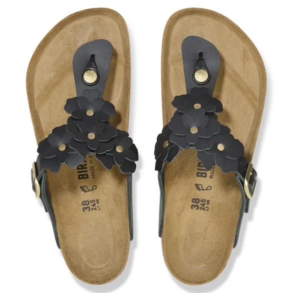 Birkenstock Birkenstock^Gizeh - Black Flowers