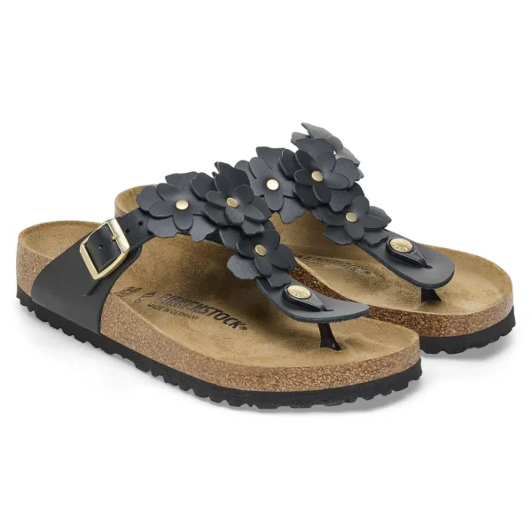 Birkenstock Birkenstock^Gizeh - Black Flowers