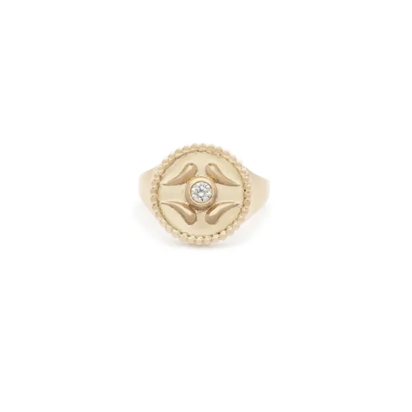 Leah Yard Designs Rings^Guardian Ring - Gold