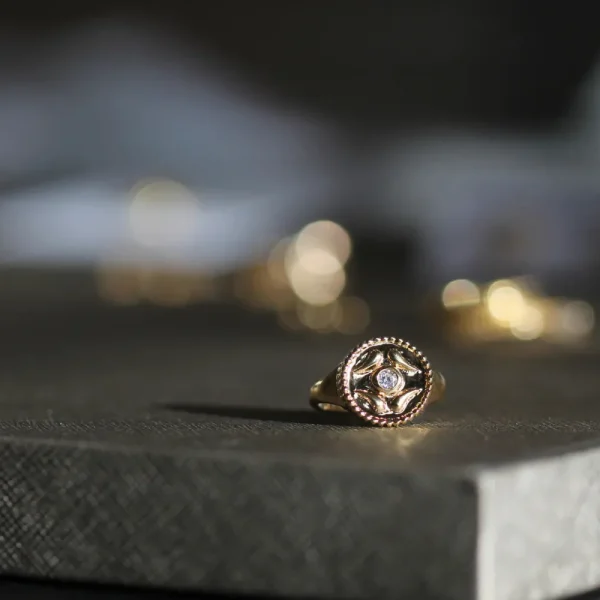 Leah Yard Designs Rings^Guardian Ring - Gold