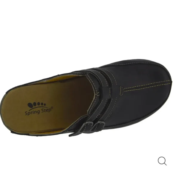 Spring Step Dress & Loafers | Clogs^Happy - Black