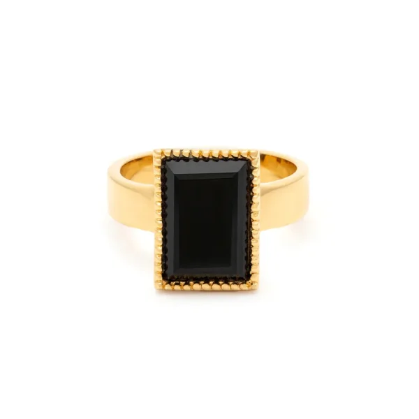 Leah Yard Designs Rings^Jasmine Ring - Black Onyx