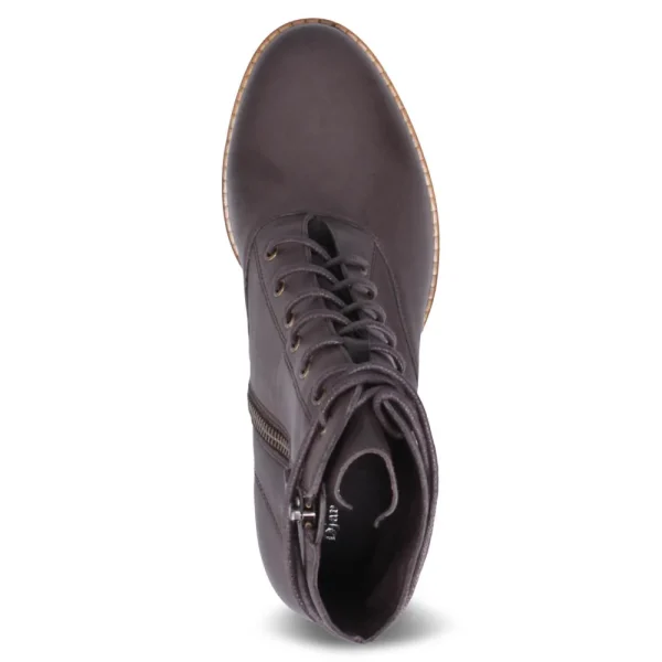 Django & Juliette Lace-Up | Heeled^Matza - Chocolate