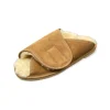 Golden Fleece Orthopedic & Duty^Medical Scuff Slipper - Chestnut