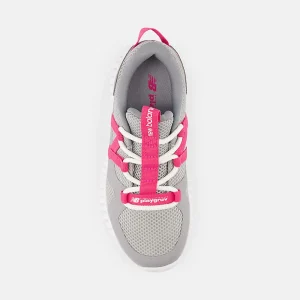 New Balance Athletic^Playgruv v2 Bungee - Grey with Hi-pink
