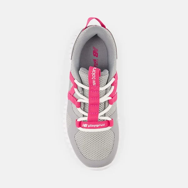 New Balance Athletic^Playgruv v2 Bungee - Grey with Hi-pink
