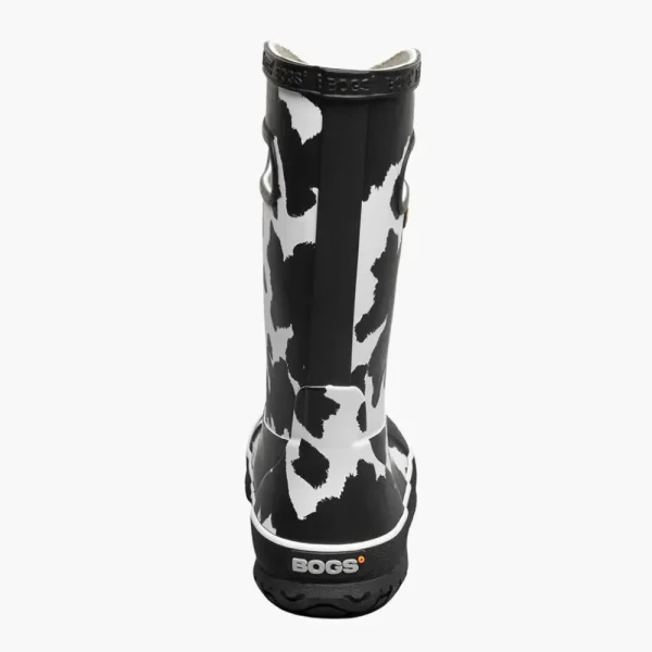 Bogs Rain^Rainboot Cow - Black and White