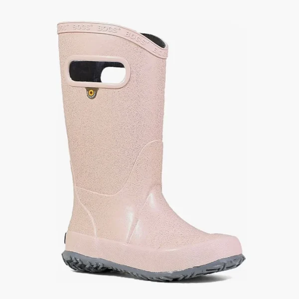 Bogs Rain^Rainboot Glitter - Rose Gold