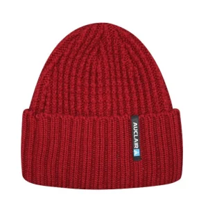 AuClair Toques^Ridge Cuff Knit Toque - Bordeaux