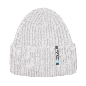 AuClair Toques^Ridge Cuff Knit Toque - White