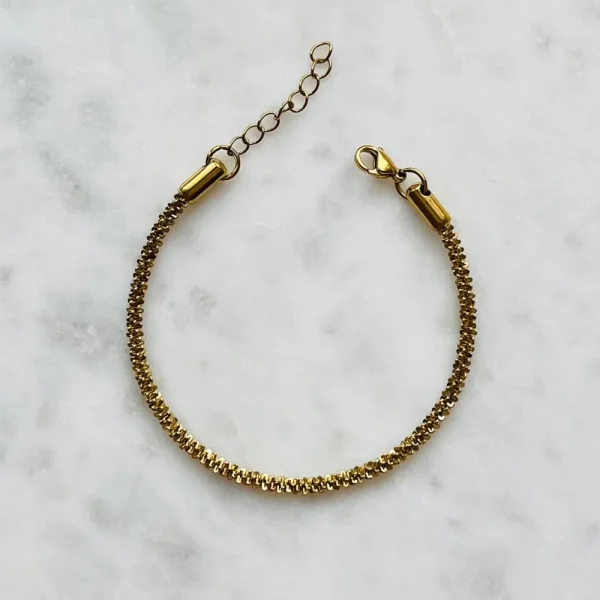 AKA Bracelets^SAGE Bone Rope Chain Bracelet