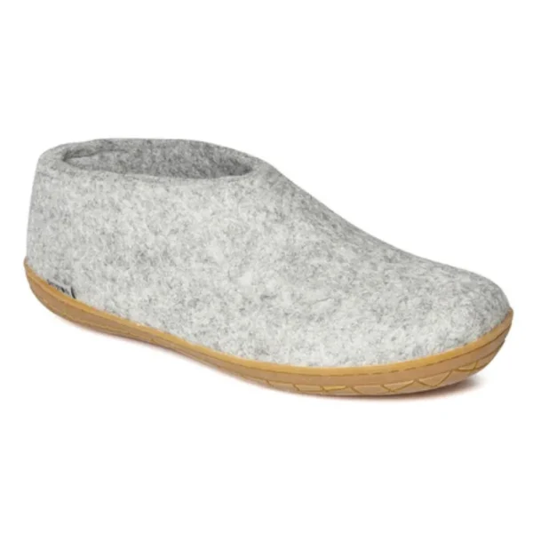 Glerups Glerups | Glerups^Shoe with Honey Rubber - Grey