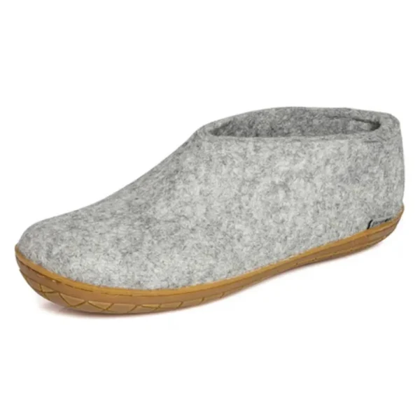 Glerups Glerups | Glerups^Shoe with Honey Rubber - Grey