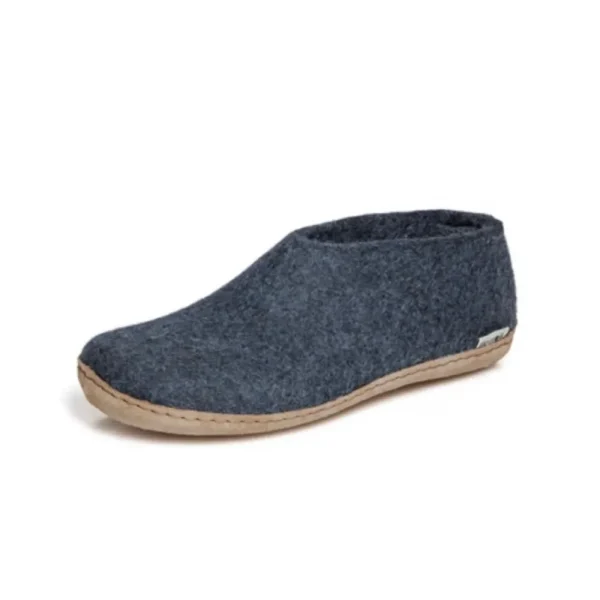 Glerups Glerups | Glerups^Shoe with Leather Sole - Denim