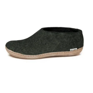 Glerups Glerups | Glerups^Shoe with Leather Sole - Forest