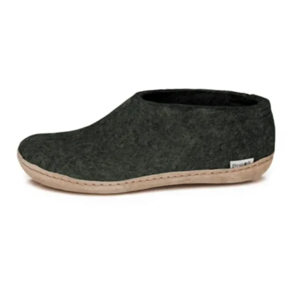 Glerups Glerups | Glerups^Shoe with Leather Sole - Forest