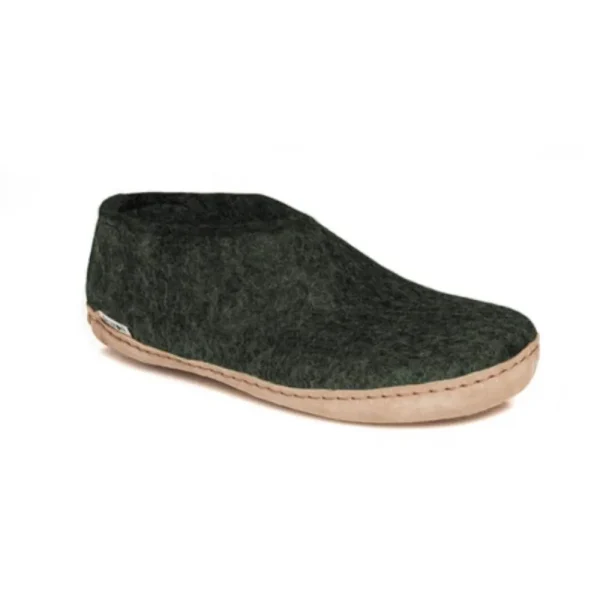 Glerups Glerups | Glerups^Shoe with Leather Sole - Forest